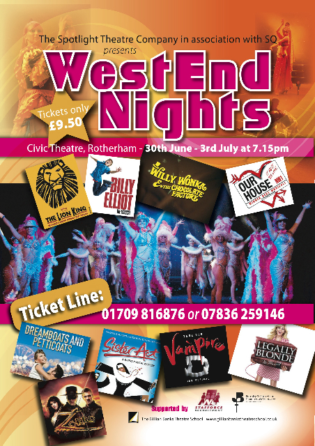 West End Nights 2010 Poster